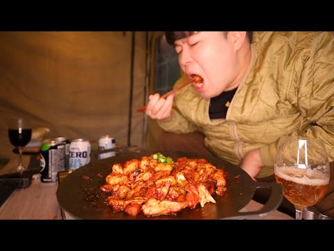 닭갈비 풀코스 먹방입니다!!