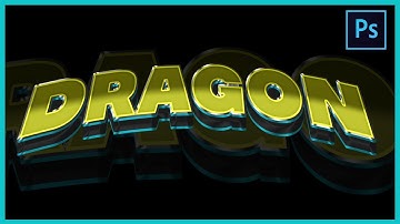 [ Photoshop Tutorial ] EPIC 3D Movie Text Effect in Photoshop CC