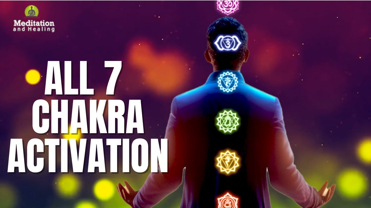 7 Chakra Activation Deep Sleep Music l Positive Aura Cleanse Sleep l ...