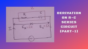 Module-2|| Chapter-3|| R-C Series Circuit (P-1) ||Basic Electrical|| new syllabus|| VTU || 18 scheme