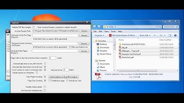 Rapid PDF Count - PDF Portfolio files & other count options for Color / BW, Paper Size etc