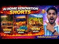 AI HOME RENOVATION SHORTS 🔥 | ai Home renovation shorts Banaye ( FREE ) | Unlimited phone se banaye