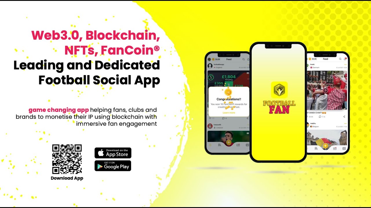 23 May 2022 Football Fan app webinar about FanCoin®, 3.0, NFTs