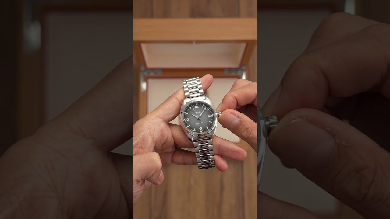 OMEGA Seamaster Railmaster 38mm Mens Watch Grey