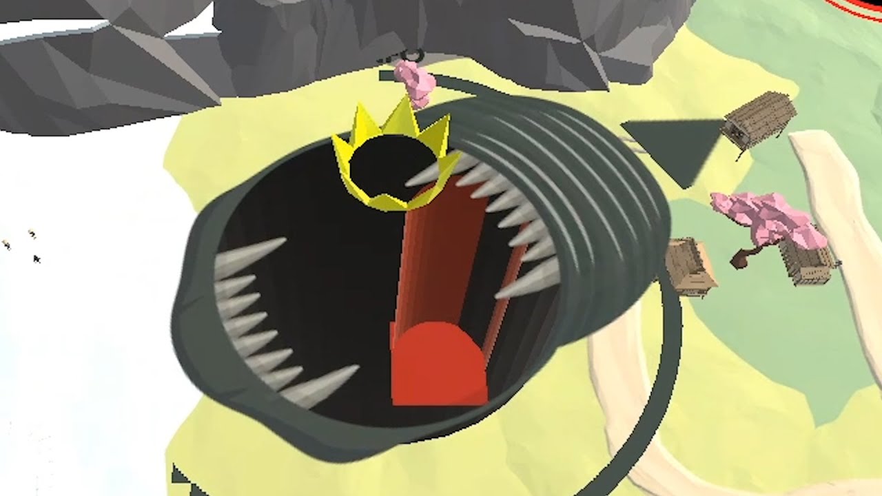 Hole.io Map Control: 100.00% - Big Hole WORLD RECORD #74