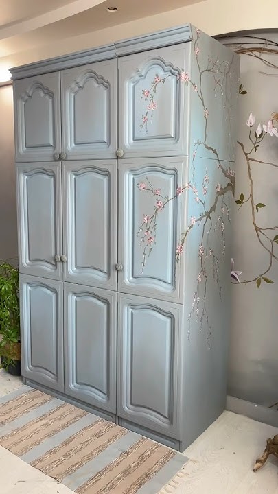 Рыжий/конопатый шкаф и его ПРЕОБРАЖЕНИЕ #перекраскамебели #интерьер # ...