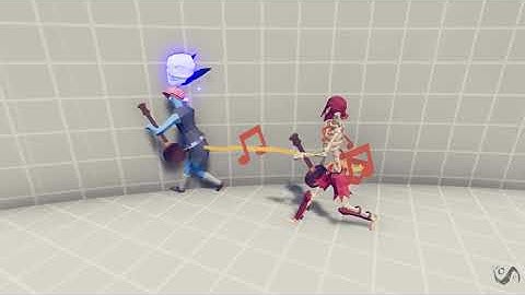 TABS: All Units Except Dynasty vs Skeleton Itself