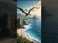 Zaman Prasejarah Quetzalcoatlus Sayap 10 Meter #Pterosaurus #Dinosaurus