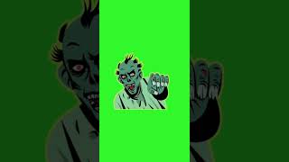 Зеленый экран анимация зомби 🧟