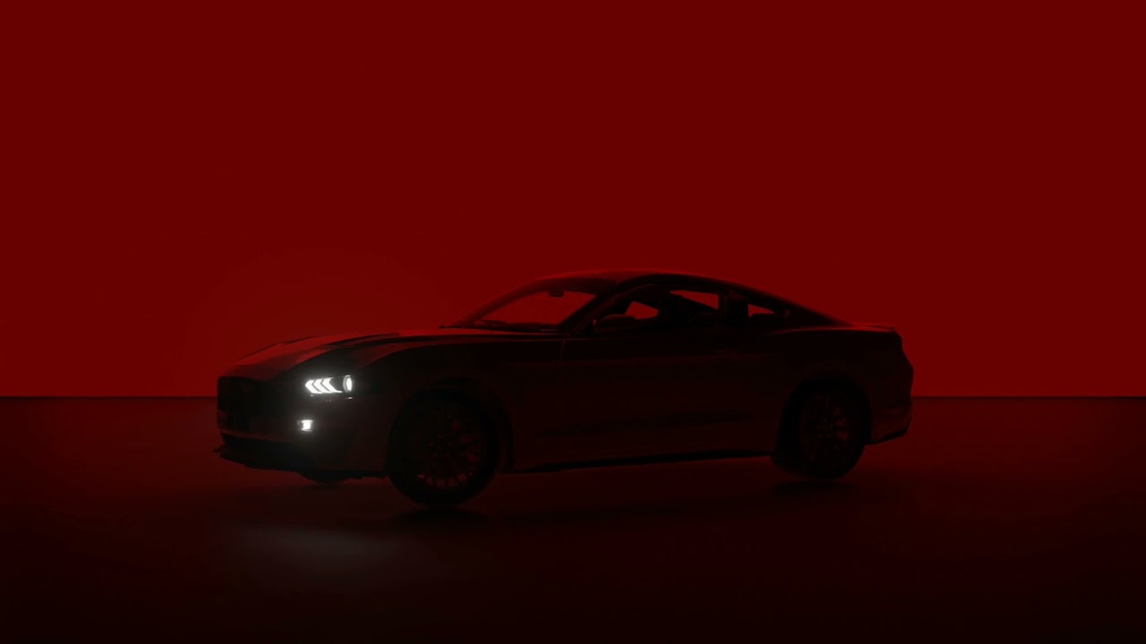 silhouette old car and new car animation