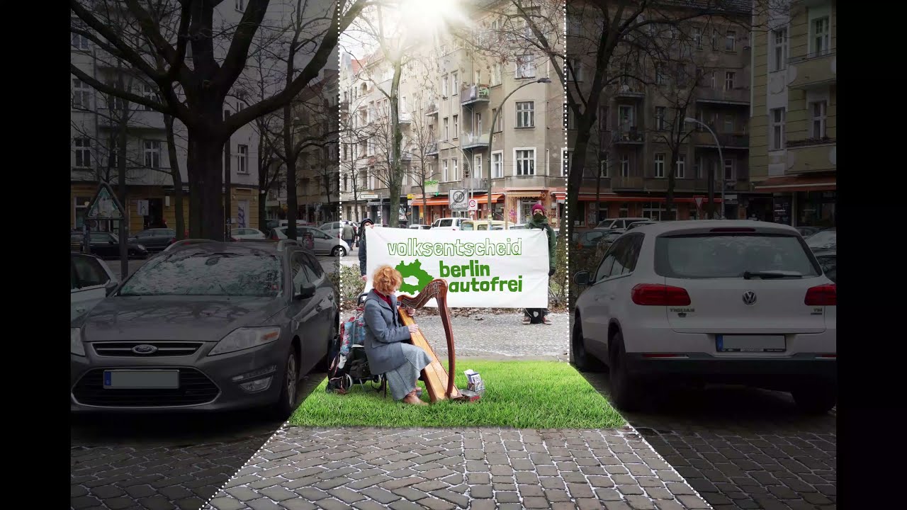 Einfache Ideen für eine autofreie Straße in Berlin - #1