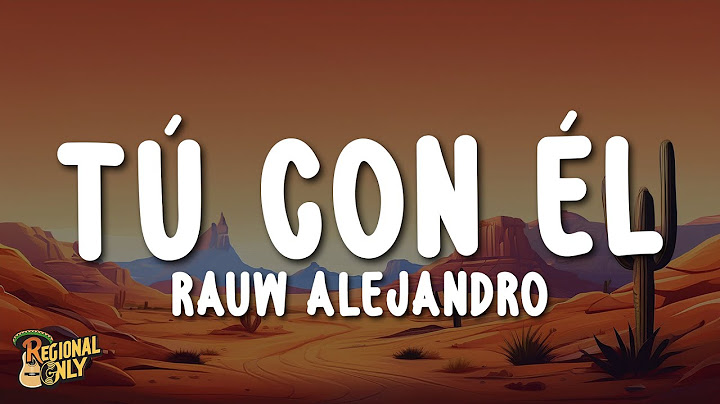 Rauw Alejandro - Tú Con Él (Letra/Lyrics)