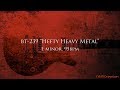 Hefty heavy metal backing track in em  bt239