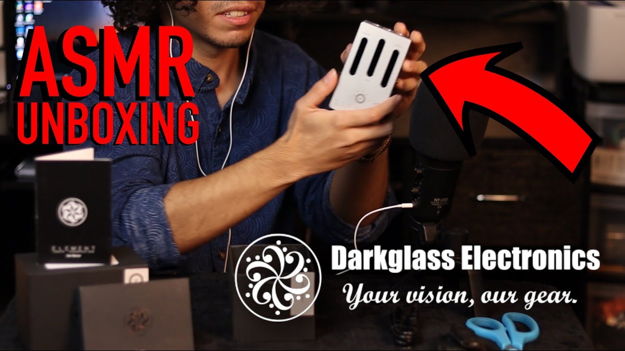 ASMR Darkglass Element | Bass/Guitar Pedal Unboxing