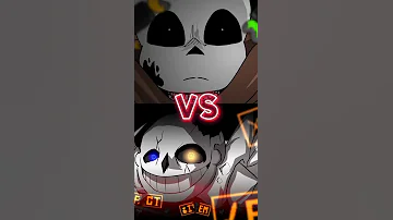 Ink!Sans vs Ultra!Sans #undertale #inksans #ultrasans #underverse #sans