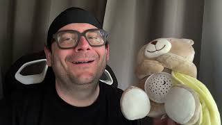 APUNOL Sleep Aid Babies Music and Light, Babies Night Light Projector unboxing and instructions screenshot 1
