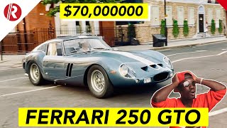 #ferrari #250gto #rawkustv $70 million plus ferrari 250 gto driving in
london a 1 of just 39 and the first to ever be raced 1962 250...