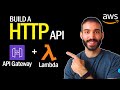 AWS API Gateway to Lambda Tutorial in Python | Build a HTTP API (2/2)