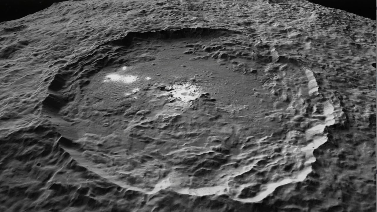 Mysterious Crater On Dwarf Planet— Amazing Enhanced Views