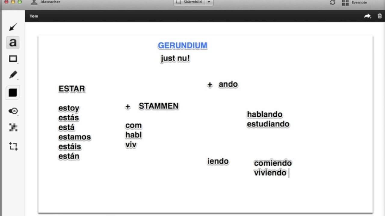Gerundium på spanska YouTube Gerundium på spanska YouTube