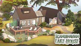 Scandinavian Lake House ? | The Sims 4 Speed Build