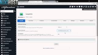 Installing SimplePie with Softaculous in cPanel