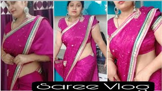 Saree vlog || Indian mom Lunch prepare/ Kitchen work in saree😊 @takshaysmom8690