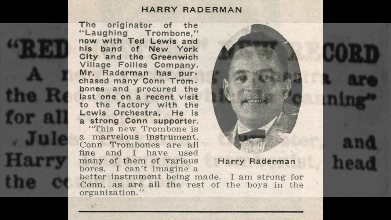 "Why Do You Want to Know Why?" Raderman's Radio Orchestra (Okeh, 1926) Julius Berkin, trumpet auf YouTube ansehen "Why Do You Want to Know Why?" Raderman's Radio Orchestra (Okeh, 1926) Julius Berkin, trumpet auf YouTube ansehen