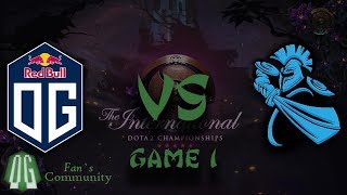 OG vs Newbee - Game 1 - The International 2019 - Main Event.