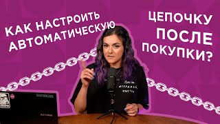 Как настроить автоматическую цепочку писем после покупки?