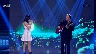 Video thumbnail of "The Voice of Greece | Α. Χαραλάμπους & Κ. Μακεδόνας - "Αντικρυστά" | 5th Live Show (S01E17)"