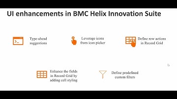 UI enhancements in BMC Helix Innovation Suite 22.1