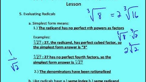6.2 Apply Properties of Rational Exponents (Lesson)