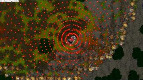 Shweaponry Quadtree collision and lag test.
