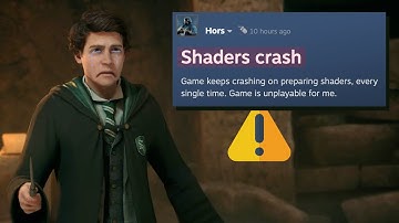 Hogwarts Legacy crashing or stuck at 