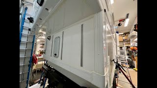 Installing a Tern Overland Cargo Door into thick expedition camper composite walls