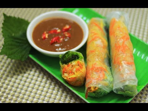 Video Cách làm Gỏi Cuốn Chay - Cách làm Nước Chấm Gỏi Cuốn... - youtube
