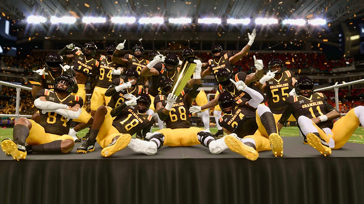 College Football 25 Grambling State Tigers Rebuild National Championship Game Ep 22‼️(No Commentary)