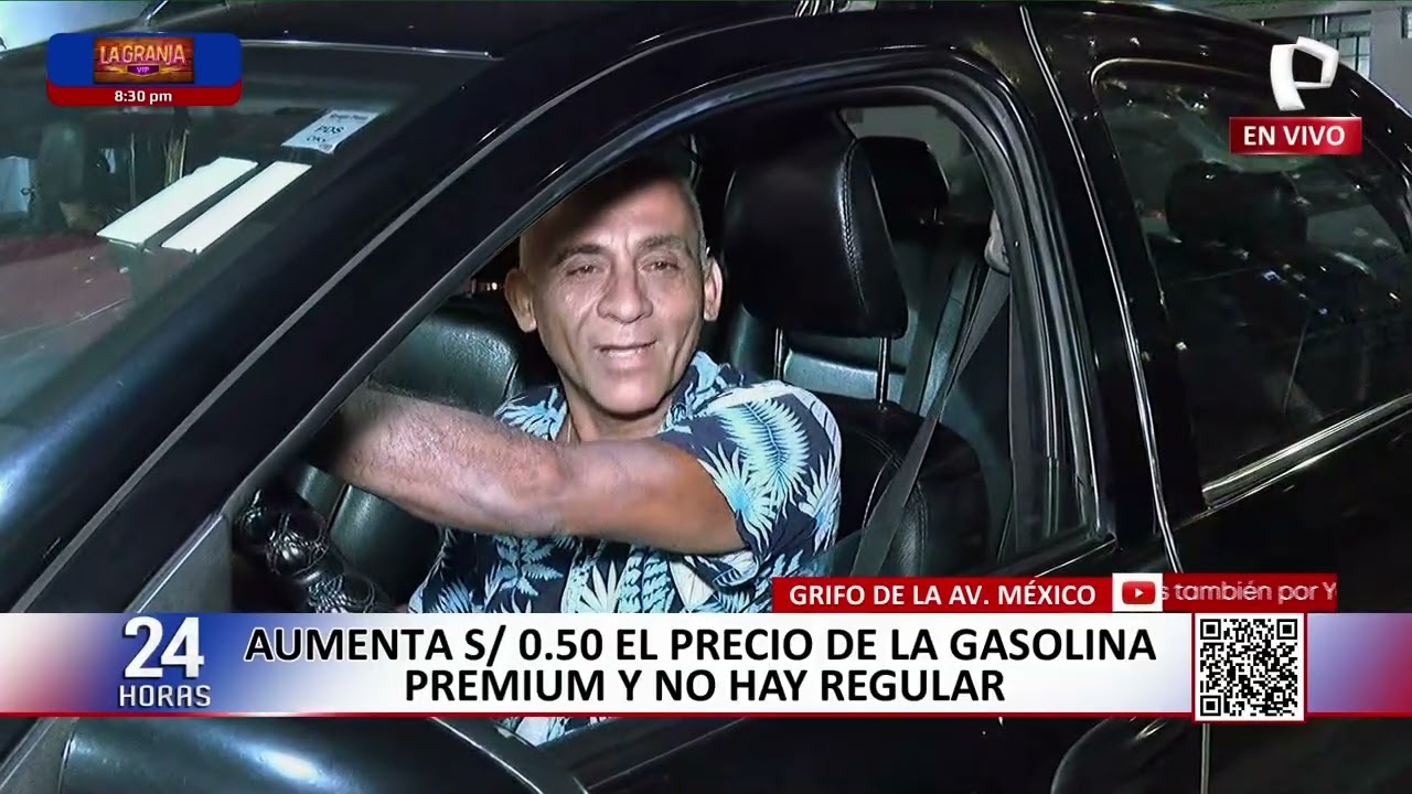Sube el precio de la gasolina premium y continúan colas en grifos por crisis de combustibles