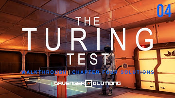 THE TURING TEST | Complete Chapter Four Walkthrough - All Puzzles | PS4