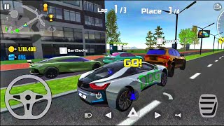 BMW I8 Failed in Beach Circuit Mission | Racing Game | Car Simulator 2 Gameplay