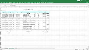 Bài 14: VBA Excel- Ứng dụng lọc sổ cái tài khoản kế toán