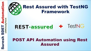 #3 POST API automation using Rest Assured | How to Automate POST api with Rest assured