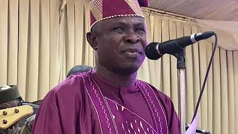 WASIU HARUNA ISHOLA for Prince Emmanuel Adesanya 80th birthday At Ikeja