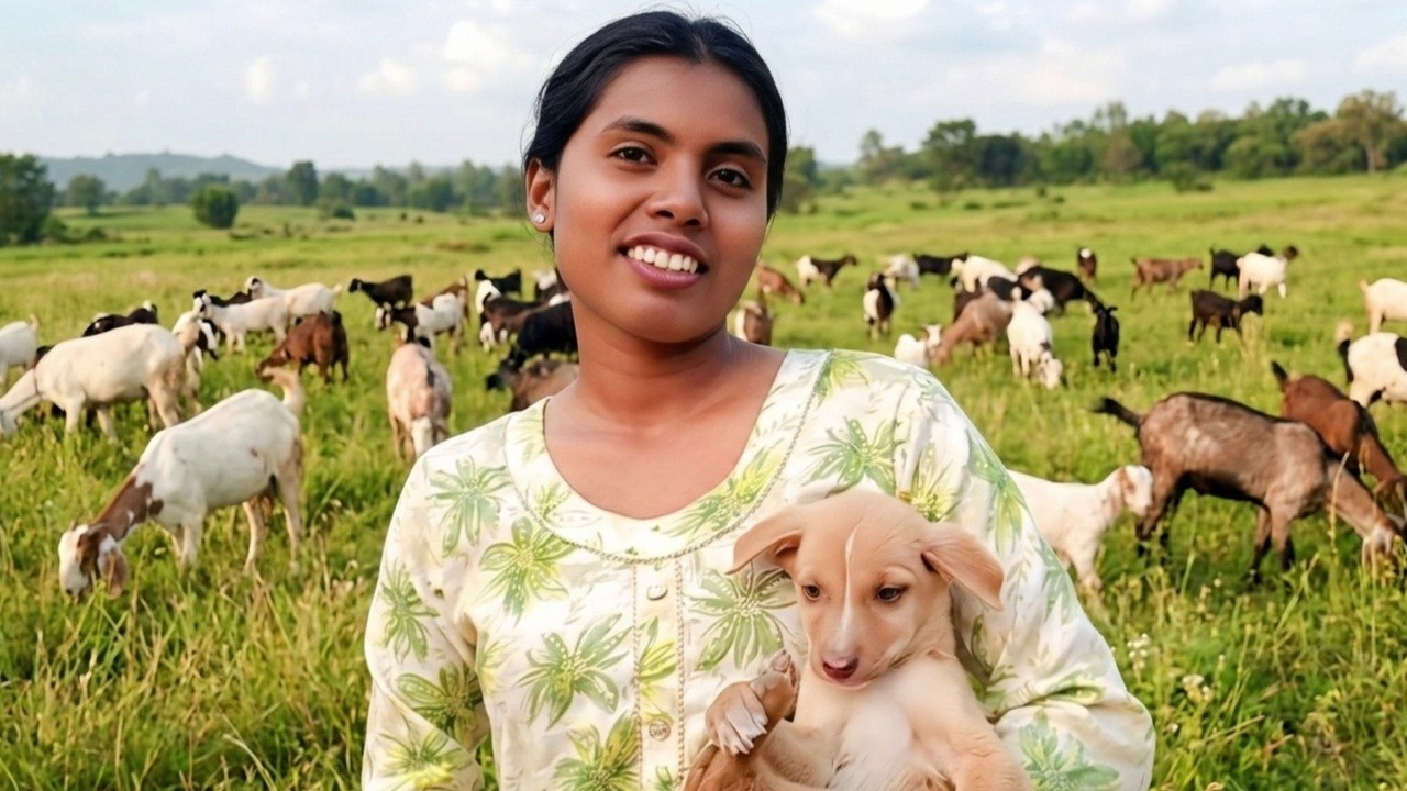 एक बकरी से शुरूआत और अब इतने सारे #dailyvlog