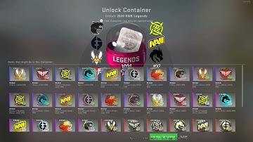 CS:GO RMR Capsule Opening (No Commentary) Got Gold!! :D