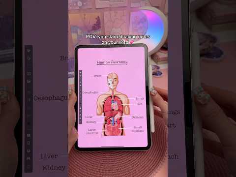 iPad note taking infinite zoom 🤯 | digital notes
