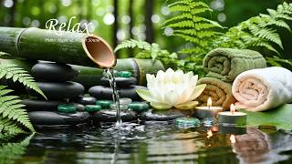 Relaxing Music + Water Sounds 🌿 Soft Piano Music for Work, Study & Focus | Deep Healing