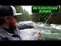 How To Catch Steelhead Fishing Spinners (High Water Fishing Tips!)