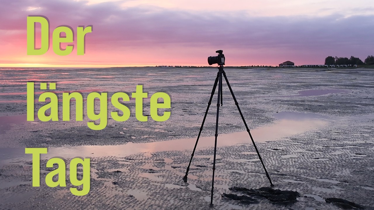 Der längste Tag. Fotografieren im Wattenmeer. Alte Helfer und neues Equipment.